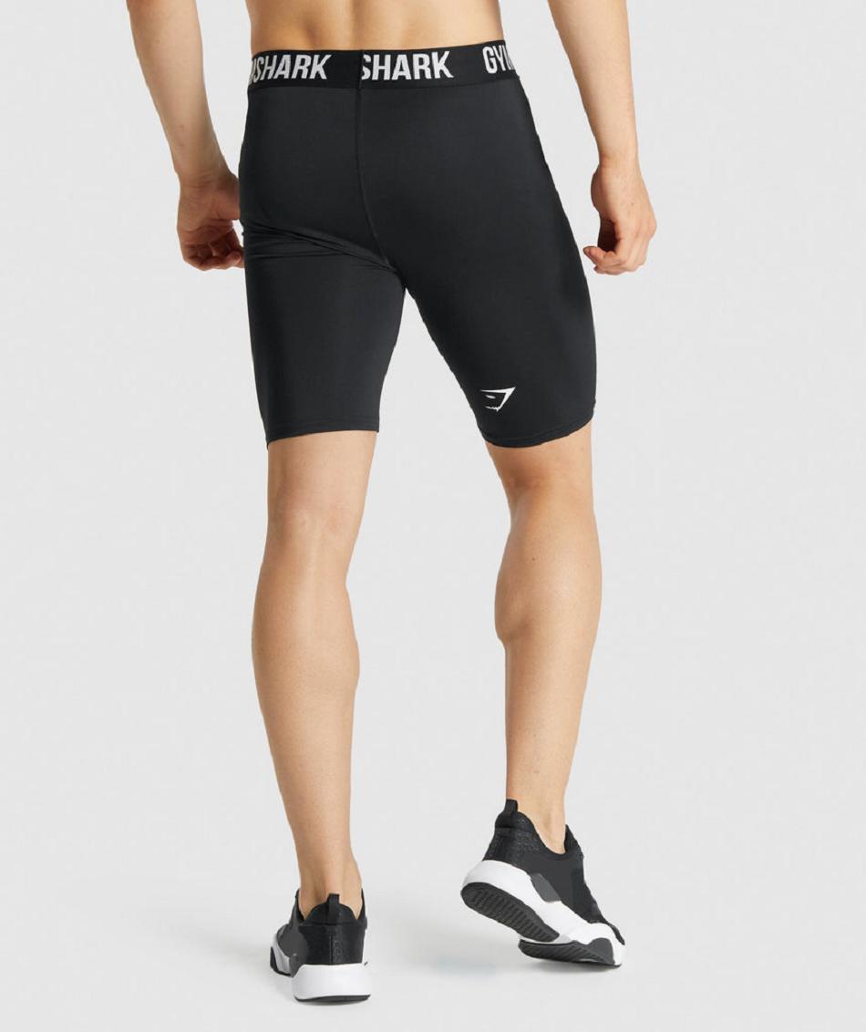 Pantalones Cortos Gymshark Element Baselayer Hombre Negras | CO 3853LIS